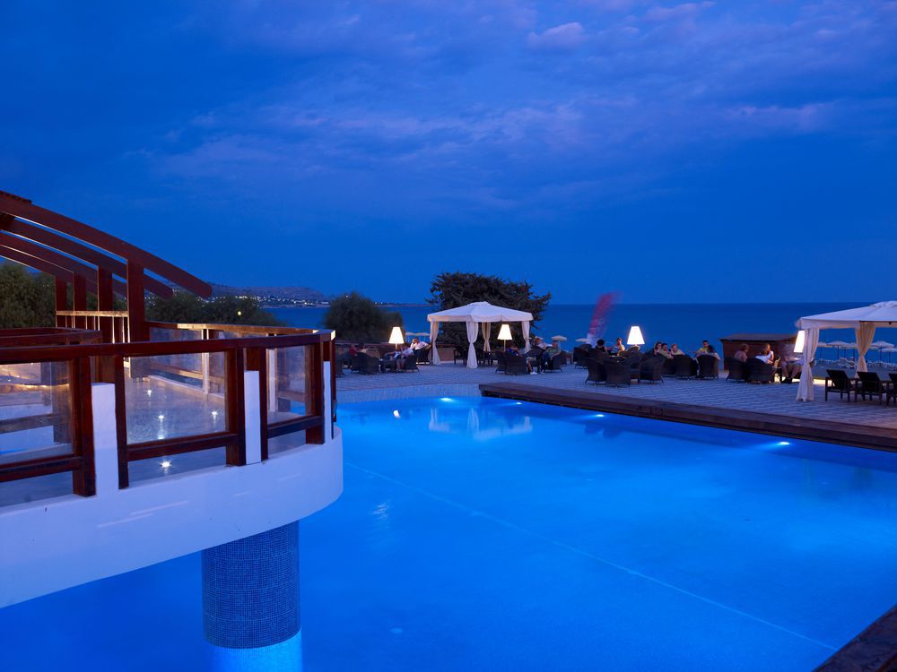 Costa Lindia Beach ลาร์ดอส ร้านอาหาร รูปภาพ